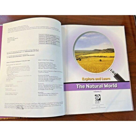 World Book Exploring And Learn The Natural World, Volume 3 (2008, Hardcover) - Picture 2 of 5